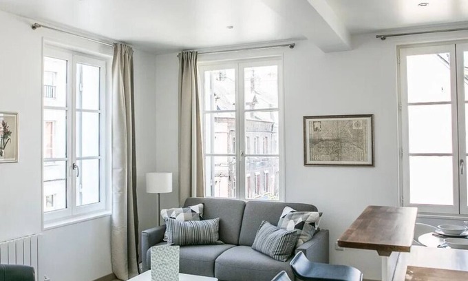 Honfleur Apartamento | Quélin 4 | Centro de la ciudad | 2-4 personas