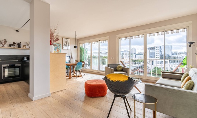 Billancourt–Rives de Seine Apartamento | Quai de Seine - Vue sur la Seine