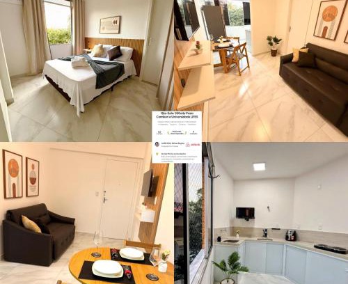 Jardim da Penha Apartamento | Quarto-Sala 550 mts Praia Camburi e Próximo Universidade UFES