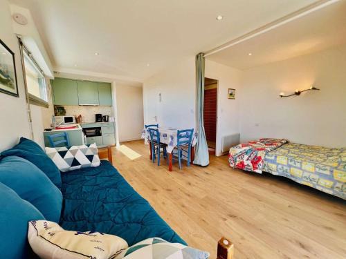 Quiberon Apartamento | Quiberon : Studio 4 pers, balcon, animaux admis, parking - FR-1-478-145