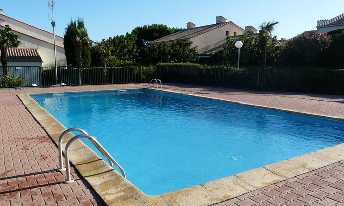 Saint-Cyprien Plage Apartamento | QUIET APARTMENT WITH POOL 200 M FROM BEACH AND SUPERMARKET