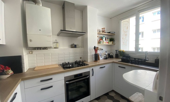 Saint-Jean Apartamento | Quiet cocoon in the center of town