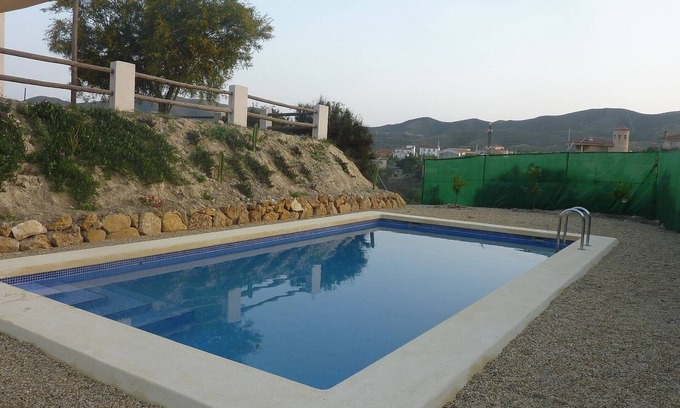 Sorbas Cabaña | Tranquila Casa, Junto al mar, Nueva piscina privada, Vistas a la montaña,