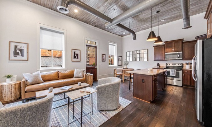 Macon Apartamento | Quiet Downtown Loft in the Heart of Macon
