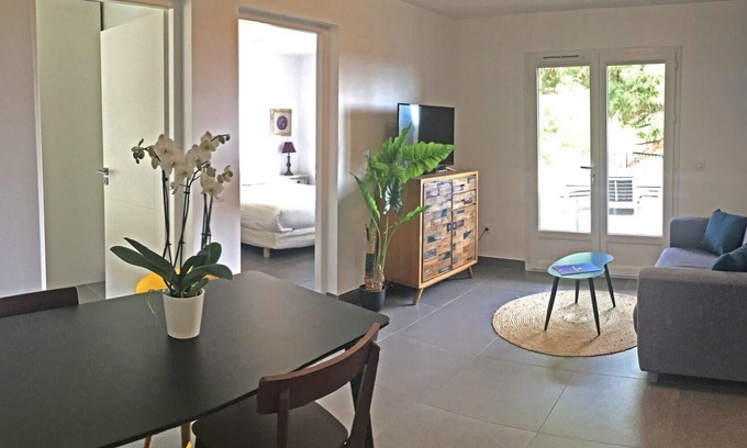 Le Lavandou Apartamento | Cómodo apartamento para 4 personas / Terraza Vista al mar / Playa La Fossette