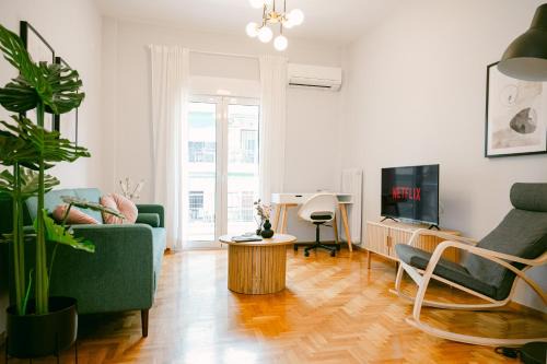 Athens Apartamento | Quiet home in Katehaki metro.