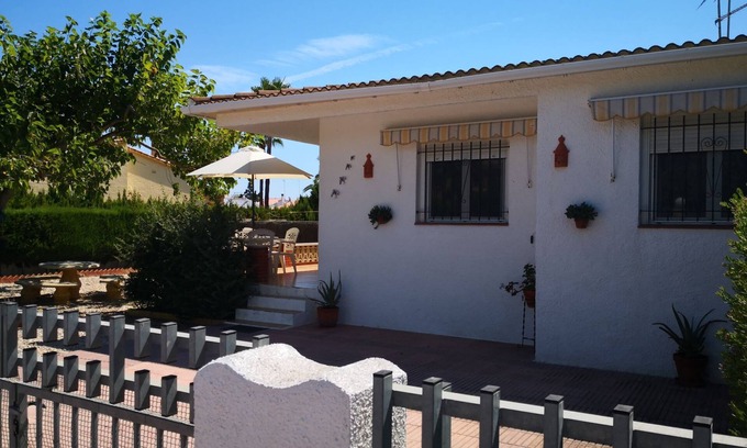 Riumar Casa | Chalet tranquilo, Jardin, Playa 350m, Pesca (Mar, Rio, Barco) / Riomar