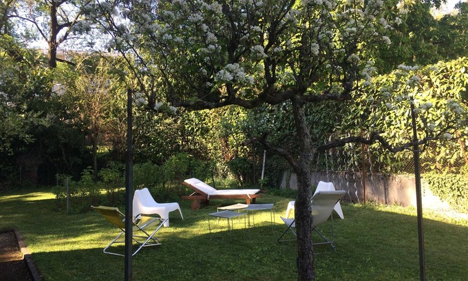 Thonon-les-Bains Casa | casa tranquila con jardín cerca del centro y el lago de Ginebra