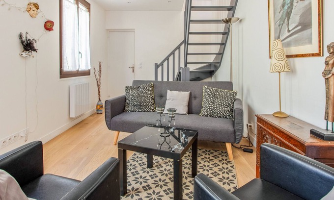 Plateau - Mont-Valerien Casa | Quiet house with terrace in Nanterre - Welkeys