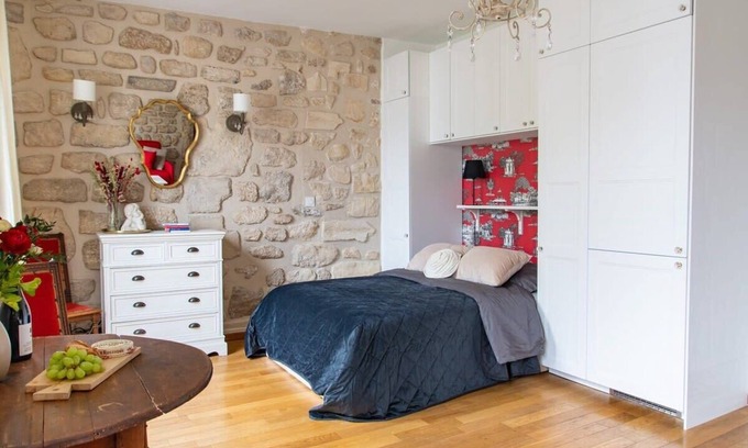 4th Arrondissement Apartamento | Studio en Isle
