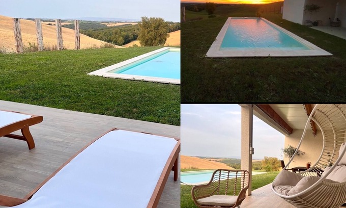 Nailloux Casa | Quiet property with breathtaking views