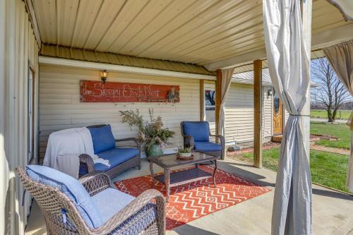 New Haven  Huron County Casa | Quiet Shiloh Retreat with Spacious Yard and Fireplace!