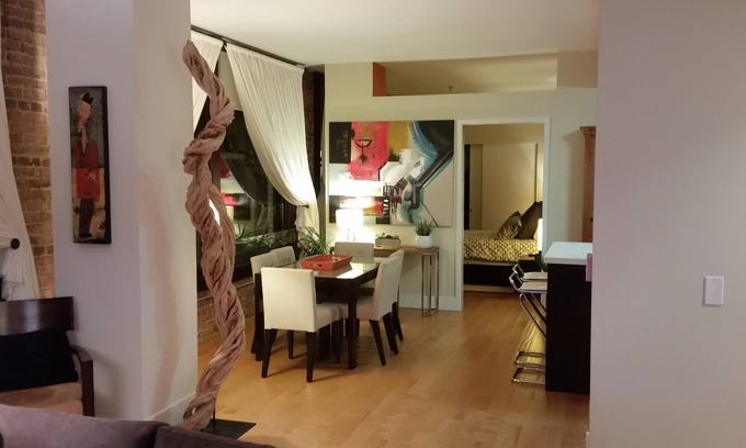 Historic Core Condominio | Bastante, limpio y de lujo 1 BR / 1 Baño DTLA Loft, Cerca de todo.