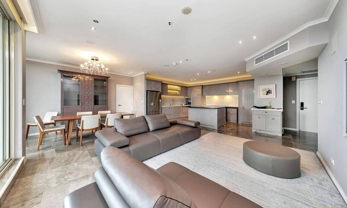 Auckland Central Business District Apartamento | QV Luxury with Sea Views (1128)