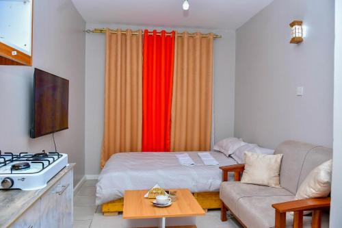 Nairobi Apartamento | Qwetu Luxelite Studio With Rooftop Pool