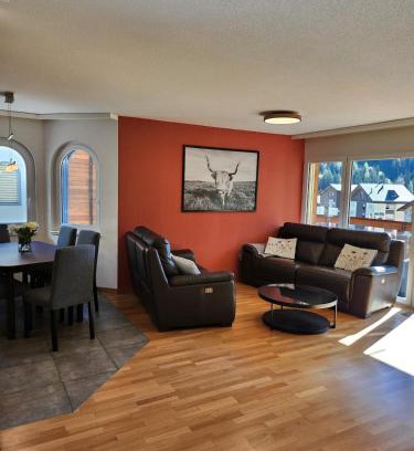 Leukerbad Apartamento | Résidence au cœur du village