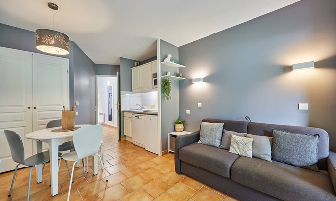 Saint-Arnoult Apartamento | Résidence du Golf de Deauville : Appartement 2 Pièces Avec Terrasse