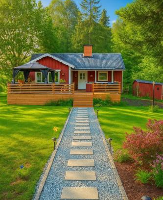Sodertalje Casa | Röd Stuga by Falunio