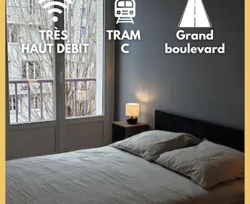 Quartier des Eaux-Claires Apartamento | R'Apparts T2 Duplex Urbain