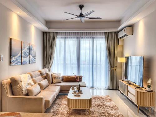 Central District Apartamento | R&F Princess Cove 3BR, Sea View, JB CIQ, by Good Life Homestay