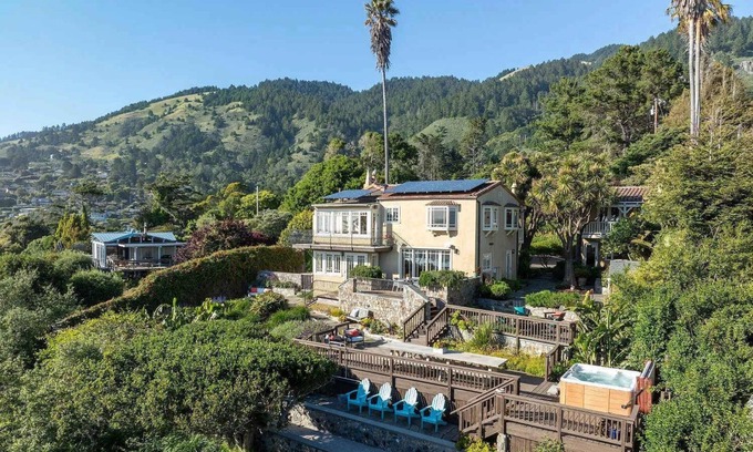 Mill Valley Villa | Impresionante villa con cabaña en la playa de Stinson