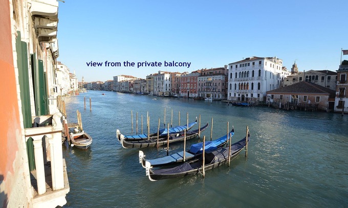 San Polo Apartamento | apartamento delicius con 9 ventanas sobre el Gran Canal, palacio histórico