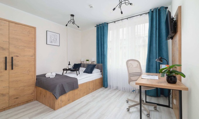 Warszawskie Apartamento | Rakowicka 14 | Wyjątkowe Studio | Klimatyzacja