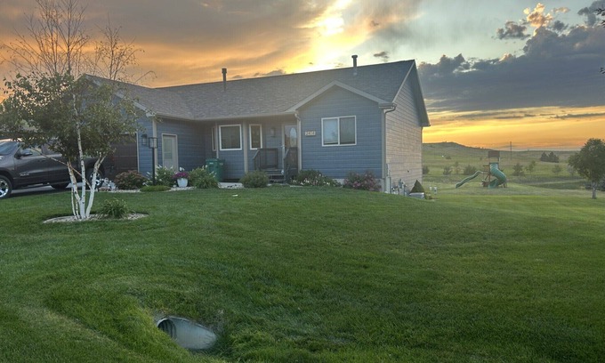 Rapid City Casa | Rally-Ready Retreat! 4BR/2BA w/ Theater, Gym & Parking – 40 Minutes from Sturgis