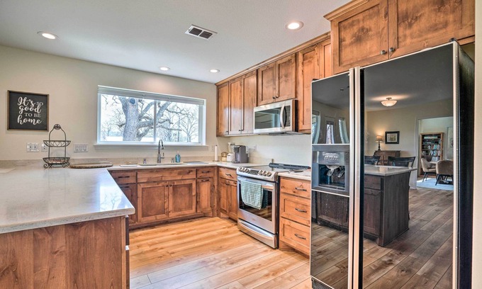 Kerrville Casa | Ranch House w/ Large Backyard - Near Fishing