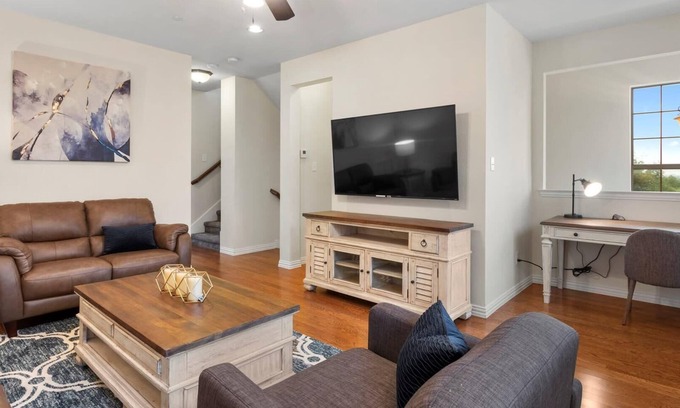 Lewisville Casa | Rare 3 Story Townhouse with Private Yard