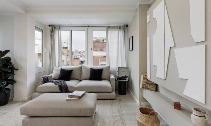 Sant Gervasi – la Bonanova Apartamento | Rasa - 2 bedroom in Sant Gervasy