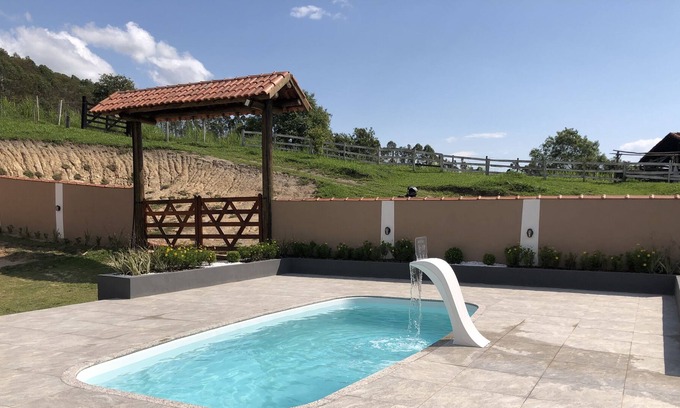 Cunha Cabaña | Recanto da Alegria - Pleasant country house with swimming pool in Cunha -SP