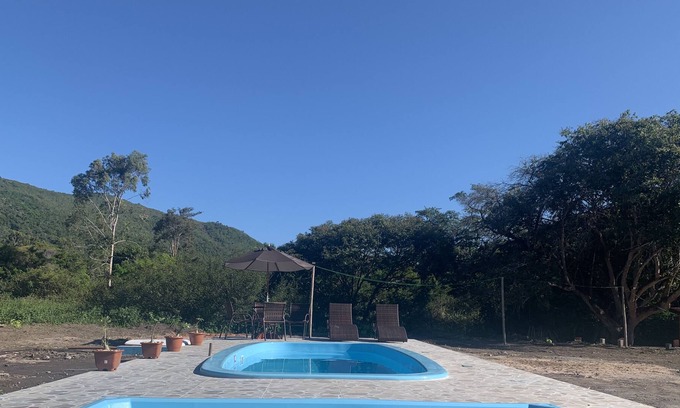 Palmeiras Casa | Recanto Diamantina Rose Quartz Chalet