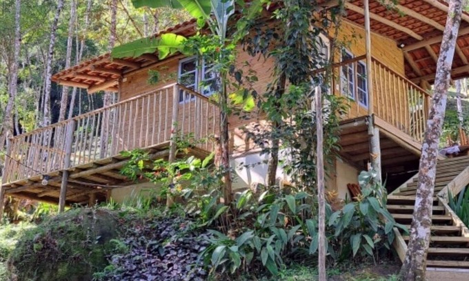 Trindade Cabina | Recanto DO TIÊ -cabana em Plena Mata Atlântica.um Lugar Especial Para Descansar!