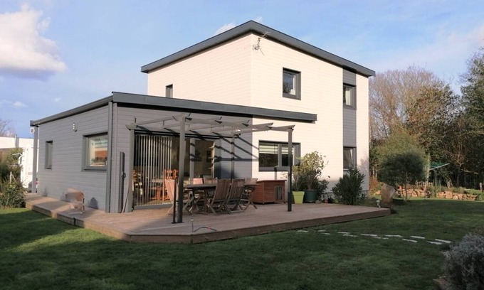 Trebeurden Casa | Recent wooden villa with garden, WIFI 800m from the center of TREBEURDEN