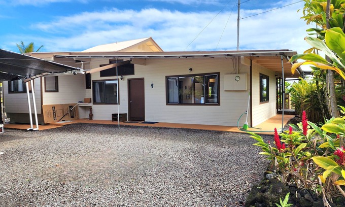 Keaau Casa | Reclining Buddha Vacation Rental, Spacious, Cozy, Delightful 2-br. in Keaau