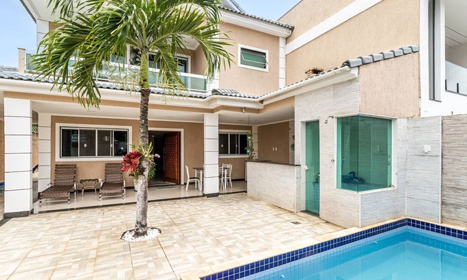 Guaratiba Casa | Recreio Lujo - 7 Huéspedes, Familia y Piscina