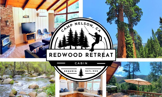 Camp Nelson Casa | Redwood Retreat, Mountains, Adventure and Nature