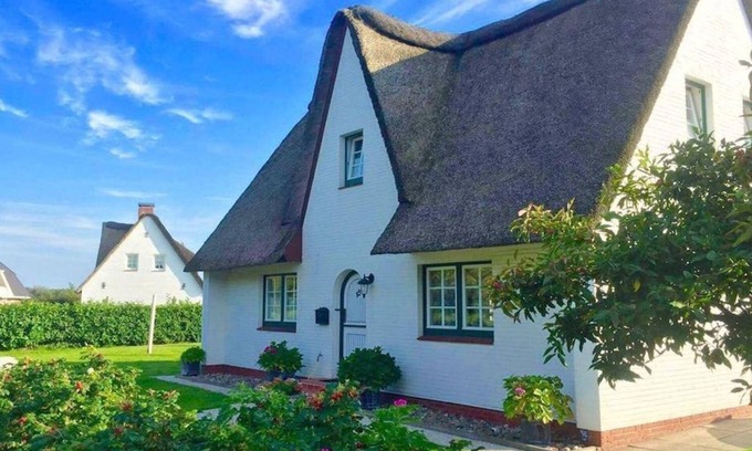 St. Peter-Ording Cabaña | Reetdachhaus Lille Dröm