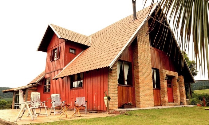 Ponte Alta Chalet De Esquí | Refúgio dos Sonhos e Encantos: Chalé em Monjolinho