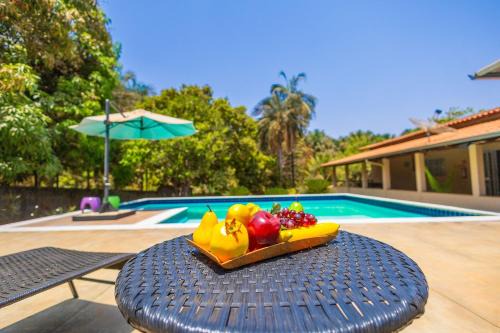 Setor Lagoa Quente Casa | Refúgio Incrível: Área Verde, Piscina e 4 Quartos