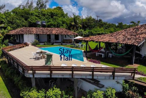Nova Cruz Casa | Refúgio Rústico-C/Piscina-Serv de Limpeza e Cozinha-SH015