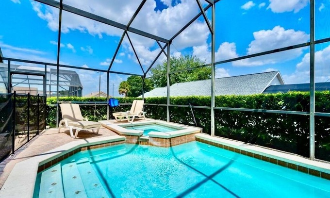 Historic Downtown Kissimmee Villa | Ref 29. Stunning villa own pool and games room. Near Disney