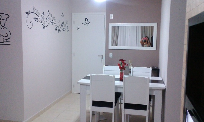 Vila Assuncao Apartamento | Refinamiento y comodidad - Vista al mar - Feria + wifi y Cable + Netflix!