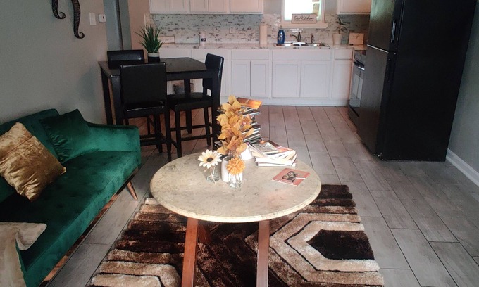 Mid City North Apartamento | Refreshing & Snuggly 1bedroom w/free parking 10 mins from downtown and lsu