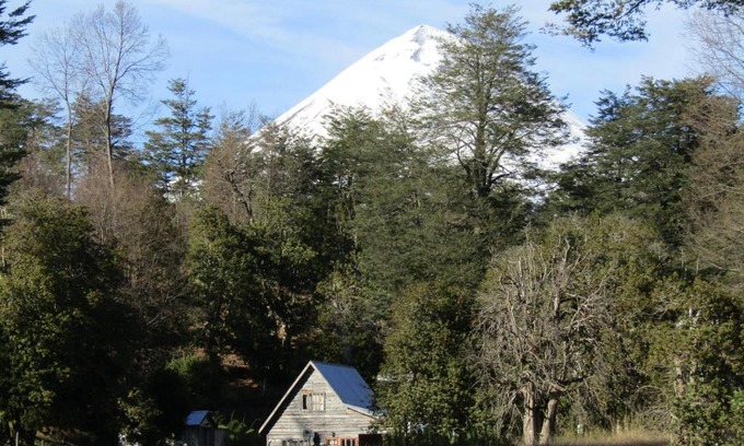 Curacautin Casa | Refugio Montaña Kultrun Mawida, Mini-Cabaña con baño y cocina privada