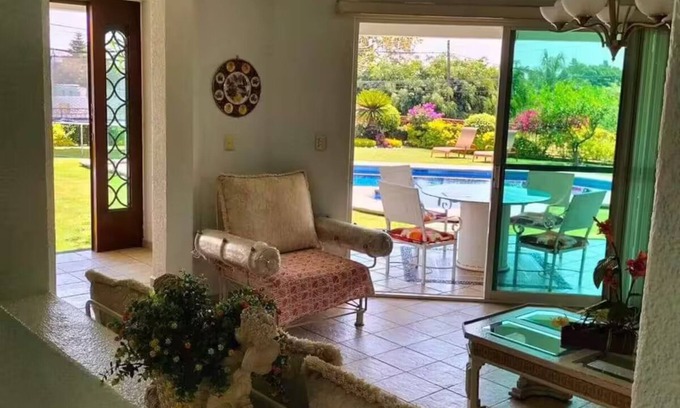 Lomas de Cocoyoc Casa | Refugio Tranquilo: grande, alberca ya climatizada