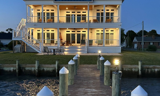 Old Landing Casa | Alquiler de vacaciones en Rehoboth Beach - con muelle privado