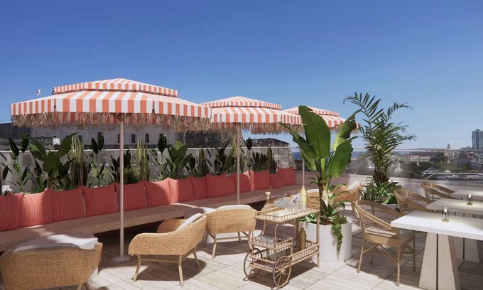 Old San Juan Casa | Rejuvenate at a Stylish Room with Rooftop Dining and a Calming Plunge Pool