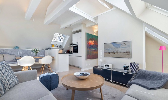 Sylt Apartamento | "Relax and enjoy at the Rantumer Dünenloft: your perfect vacation apartment on the M